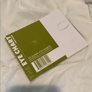 🚫SOLD🚫Blank Eye Makeup Charts